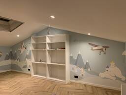 Artistic wall painting