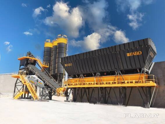 Бетонный завод Fabomix compact-160 | новый проект