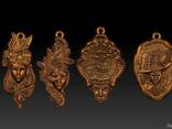 Bronze souvenirs. Statuettes, thimbles, trinkets, keychains. - photo 4