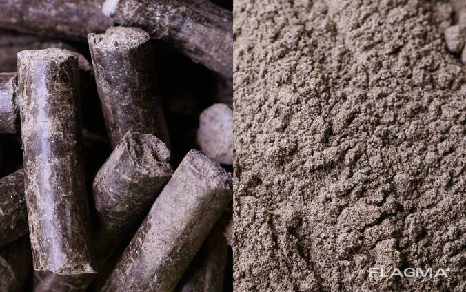 Gegranuleerd zonnebloemconcentraat HiPro (concentraat Hipro).