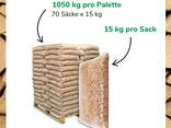 Houtpellets hout zak van 15 kg