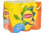 Ice tea lipton peach 330ml slim cans, wholesale prices - фото 3