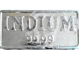 Indium edelmetaal | metaal indium merk InOO GOST 10297-94