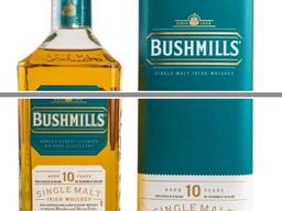 Irlandzka whiskey single malt Bushmills 10 Year Old w tubie