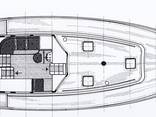 Motorsailer Alibi49 with aluminium hull - фото 3