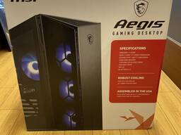 MSI Aegis R Gaming Desktop Intel Core i7-13700F- RTX 4060 Ti- 32GB RAM Brand New