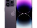 New Apple iPhone 14 Pro Max 128GB Deep Purple 6.7'' 48MP 6GB RAM Non Active - фото 3
