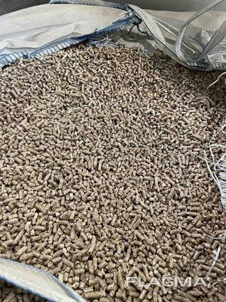 Пеллеты из лузги подсолнечника