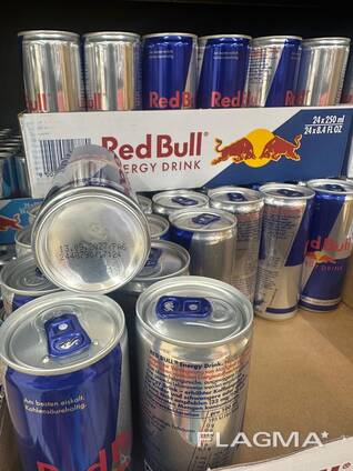 Red Bulls-energiedrankjes