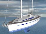 Sail-motor yacht 42ft katch Cruiser - фото 4