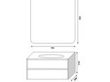 Bathroom Storage Furniture Set Brigite -2, 5 colors