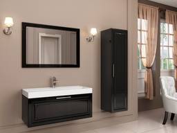 Bathroom cabinet Patrisia cabinet, sink, mirror