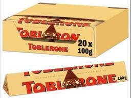 Szwajcarska czekolada mleczna Toblerone – (20 x 100 g)