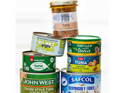 Tuna Preserved in Oil