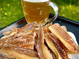 Янтарная с перцем рыба сушеная к пиву закуска 100г